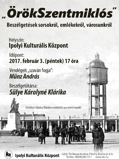 “ÖrökSzentmiklós” 2017. február 3.