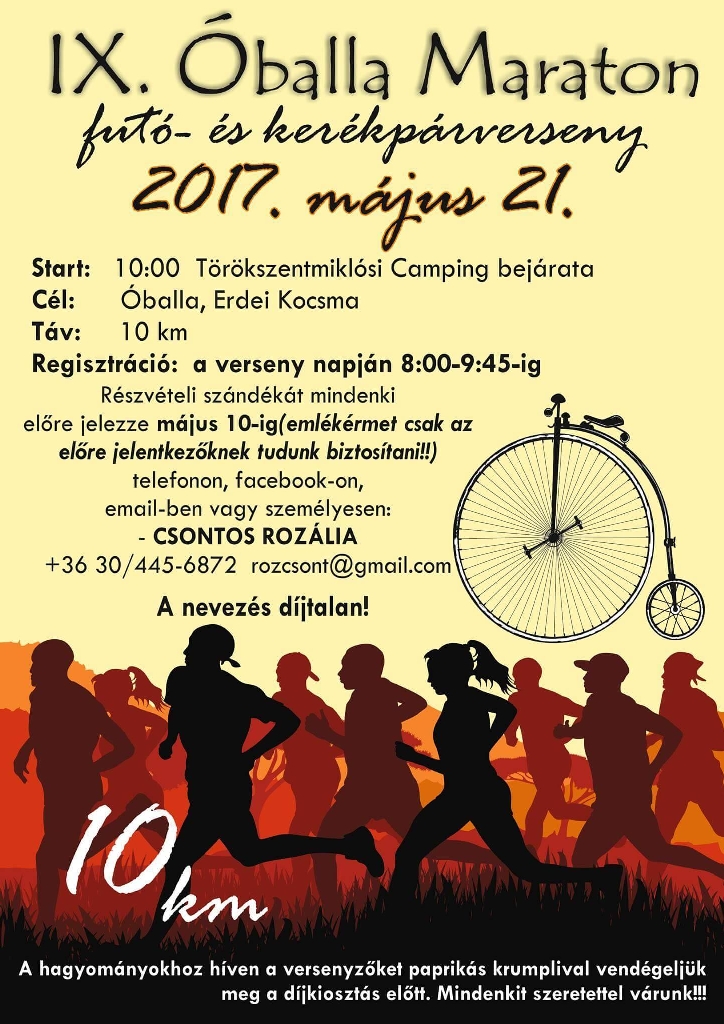 IX. Óballa Maraton 2017. május 21.