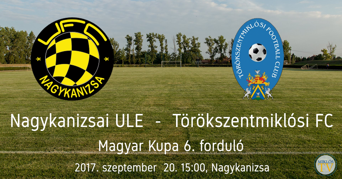 Nagykanizsa lesz a Törökszentmiklósi FC következő kupaellenfele