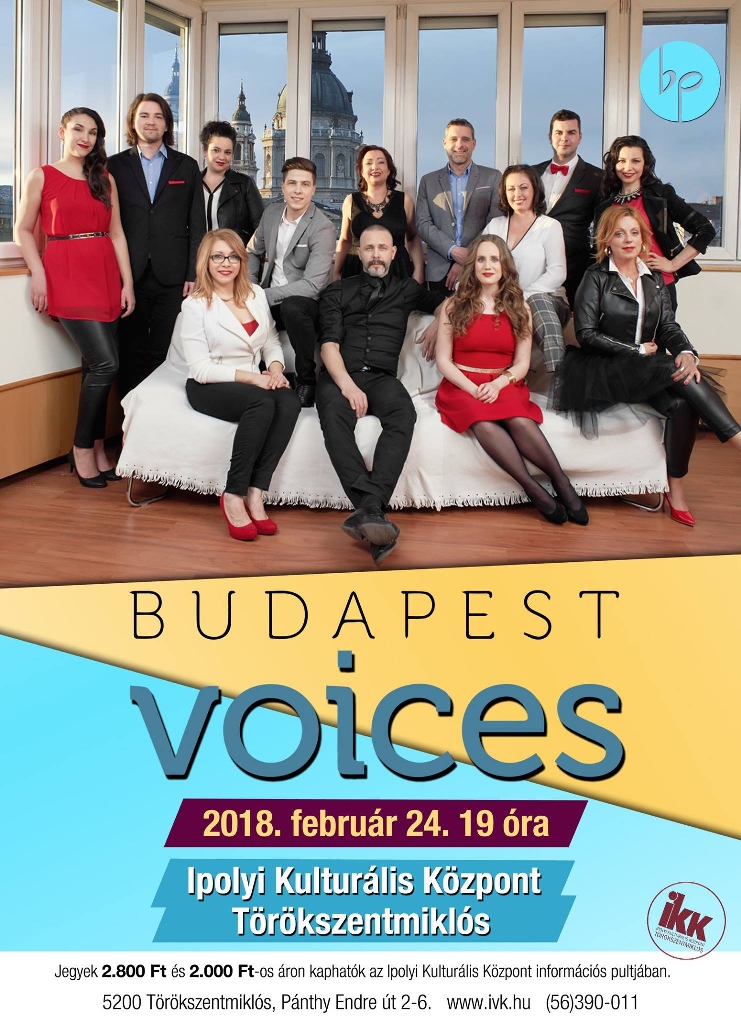 Budapest Voices koncert – 2018. február 24.