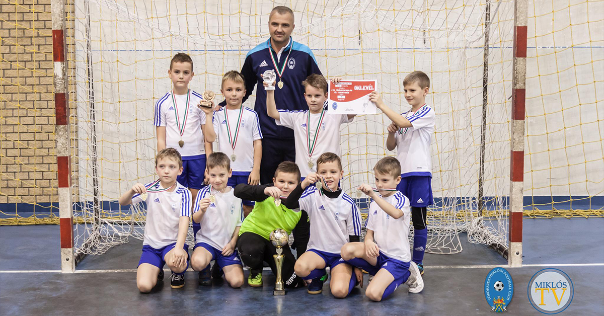 Tornagyőztes a Törökszentmiklósi FC U9-es csapata