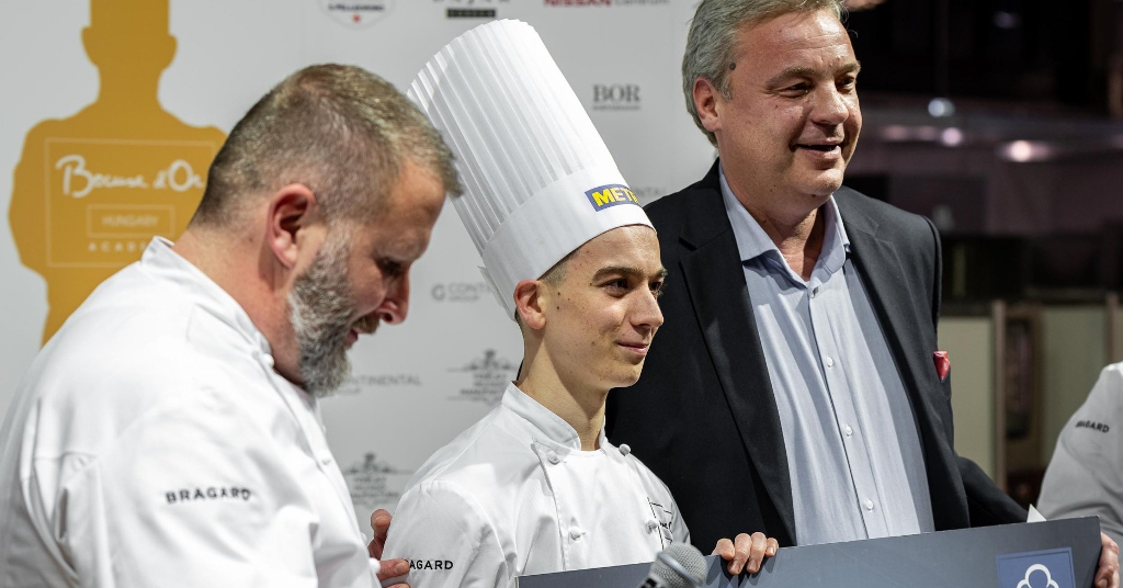 MOLNÁR DÁVID A BOCUSE D’OR KÜLÖNDÍJASA